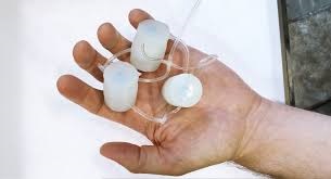 The new ultra-soft gripper uses fettuccini-like silicone 'fingers' inflated with water to gently but firmly grasp jellyfish and release them without harm.