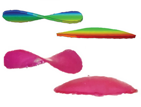 Shape-changing soft material for soft robotics, smart textiles, and more