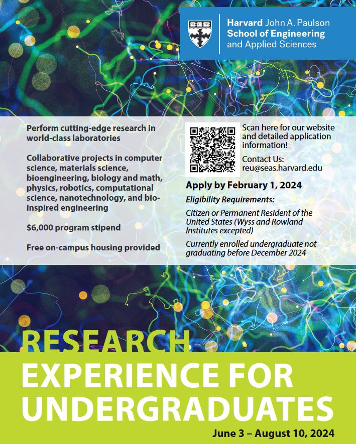 2024 Research Experience for Undergraduates