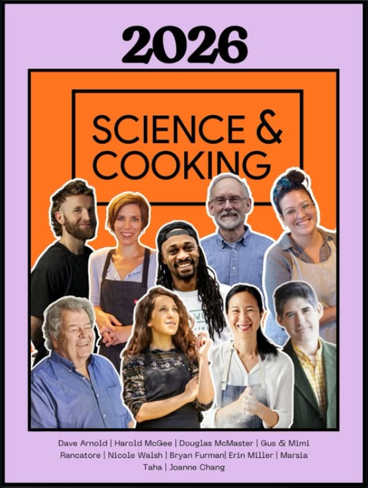 Science and Cooking series
